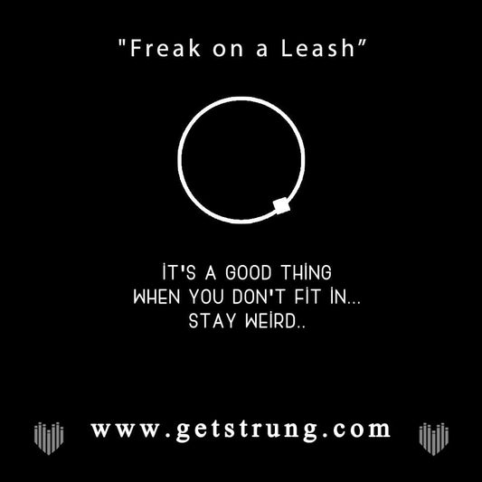 Strung the Guitar String Jewelry Company Guitar String Bracelet The Outcast, Inspired by the song, Freak on a Leash, Korn, Gift For Musician, Gift for Guitarist, Gift for Music Lover, Rock Bracelet