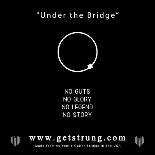 Strung the Guitar String Jewelry Company Guitar String Bracelet The Rebel, Inspired by the song, Under the Bridge, Red Hot Chili Peppers, Gift For Musician, Gift for Guitarist, Gift for Music Lover, Rock Bracelet, Blue Sodalite & Matte Howlite Natural Stone Beads