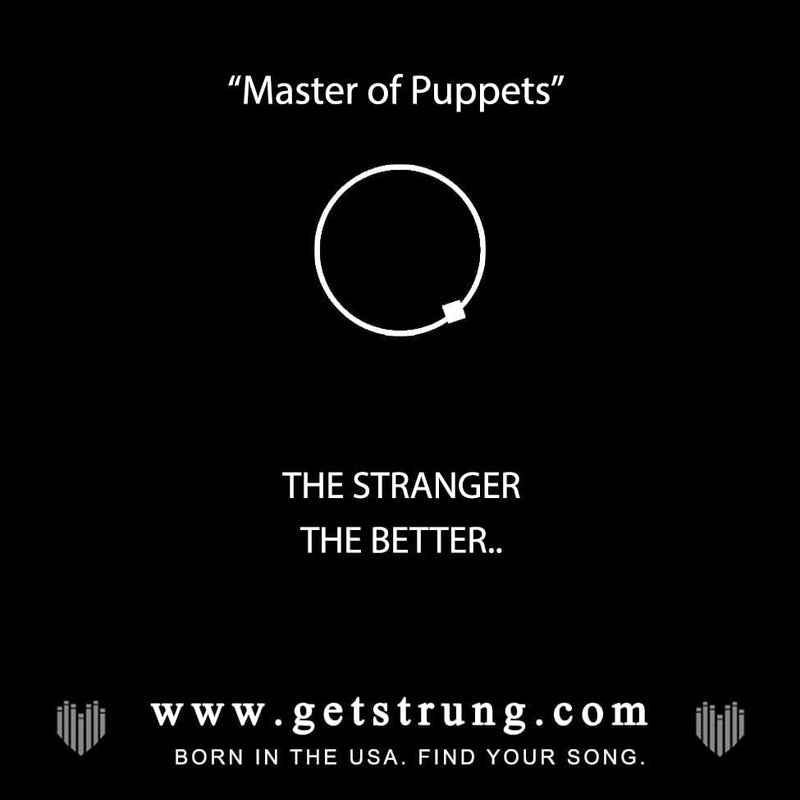Strung the Guitar String Jewelry Company Guitar String Bracelet The Upside Down Inspired by the song Master of Puppets, Metallica, Gift For Musician, Gift for Guitarist, Gift for Music Lover, Rock Bracelet, Stranger Things Bracelet
