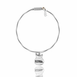 The official rock & roll hall of fame guitar string bracelet by Strung. 