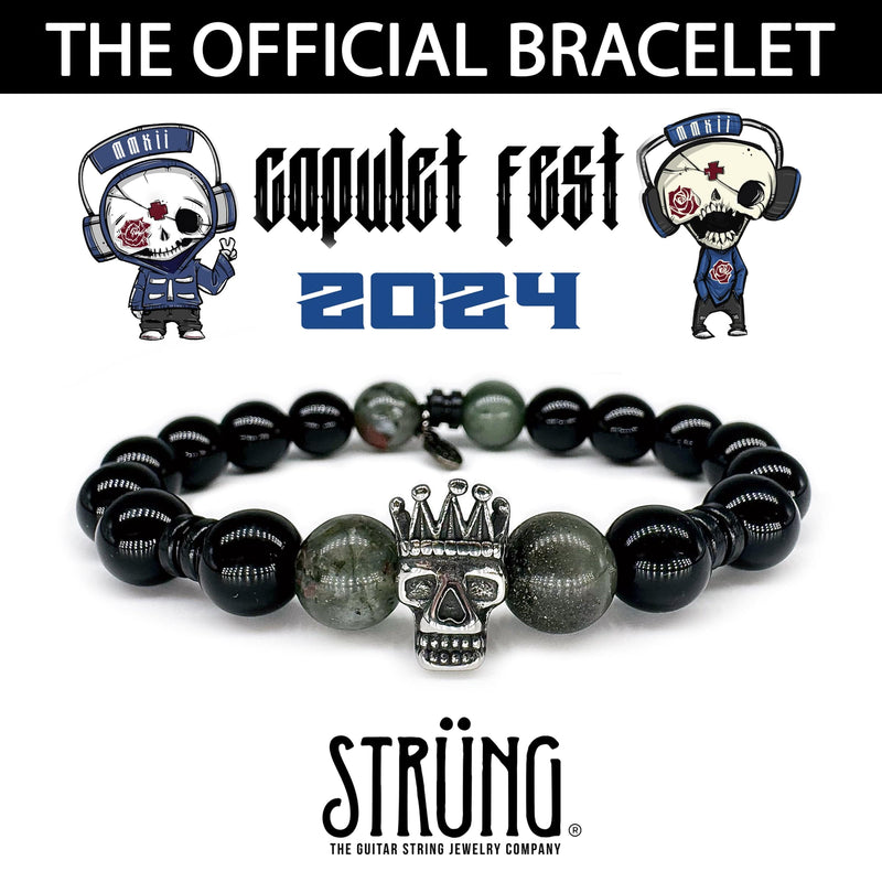 official bracelets of Capulet Festival, Get Strung, Strung Bracelets