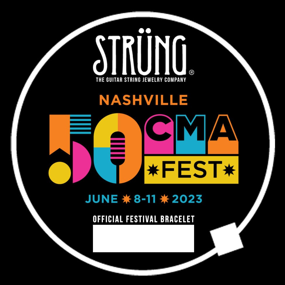 CMA FEST 2023 GUITAR STRING BRACELET