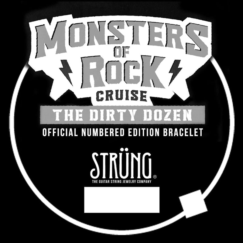 OFFICIAL MONSTERS OF ROCK CRUISE BRACELET 2024 - BEADED BRACELET