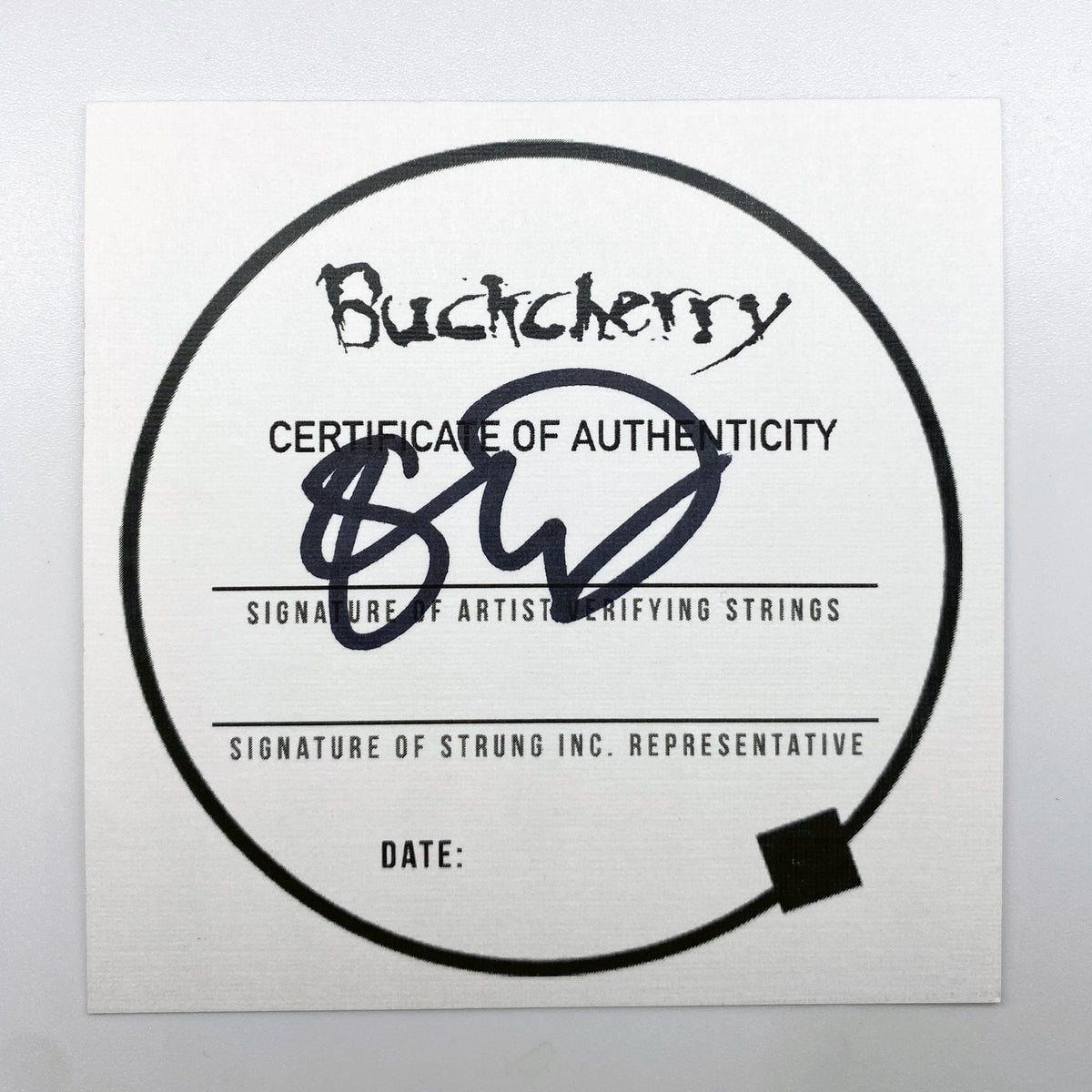 BUCKCHERRY GUITAR STRING BRACELET