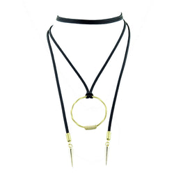 CHOKER CHORD BLACK/GOLD