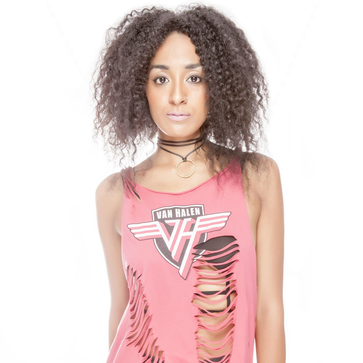 CHOKER CHORD BROWN/GOLD