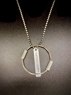 TIM BARBOUR OF BLAMESHIFT | STUDIO GUITAR STRING NECKLACE