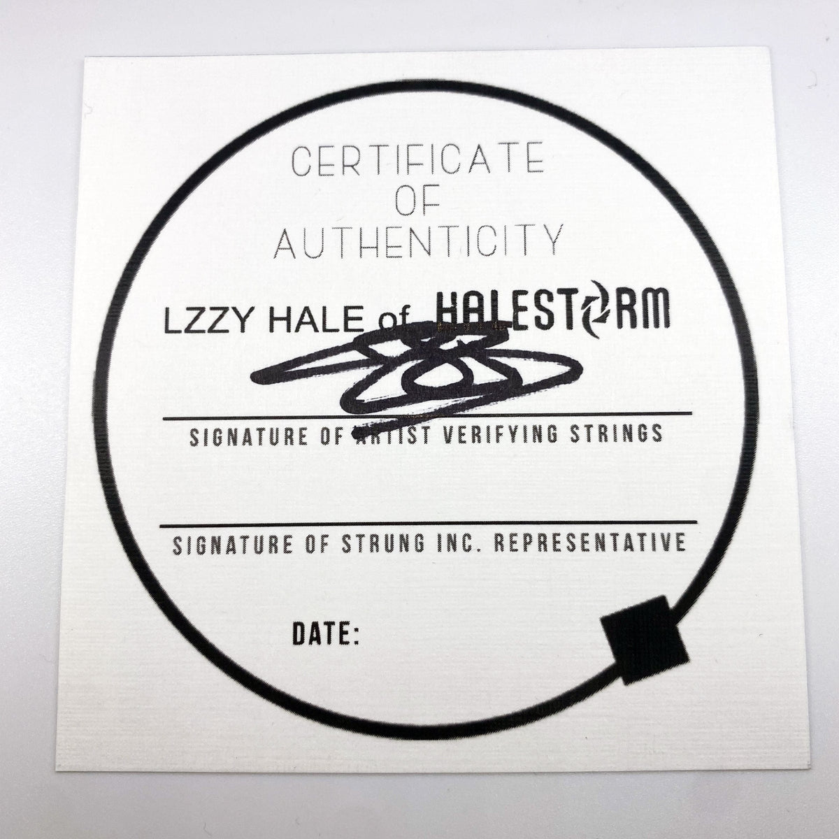 HALESTORM GUITAR STRING BRACELET