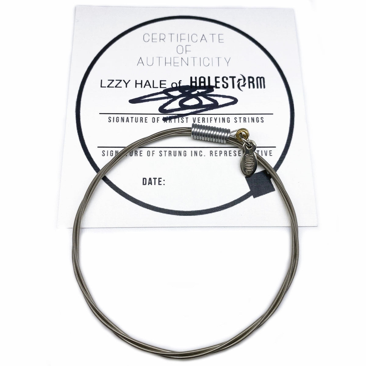 HALESTORM GUITAR STRING BRACELET