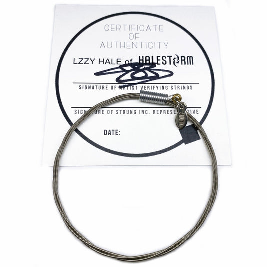 HALESTORM GUITAR STRING BRACELET