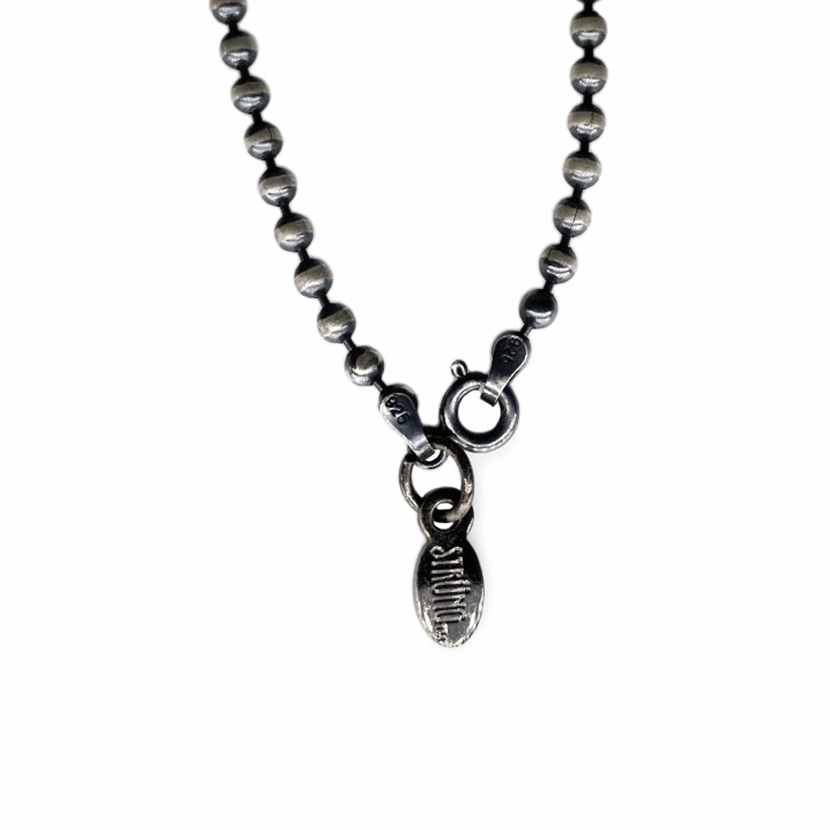 Strung Guitar String Jewelry Sterling Silver Rock Hand Break Through Skull Necklace