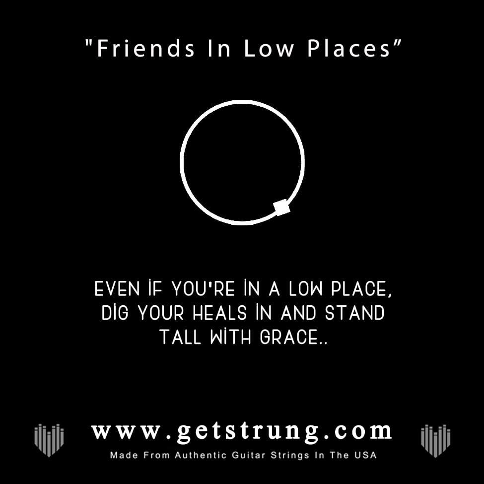 COWBOY BOOT – “FRIENDS IN LOW PLACES”