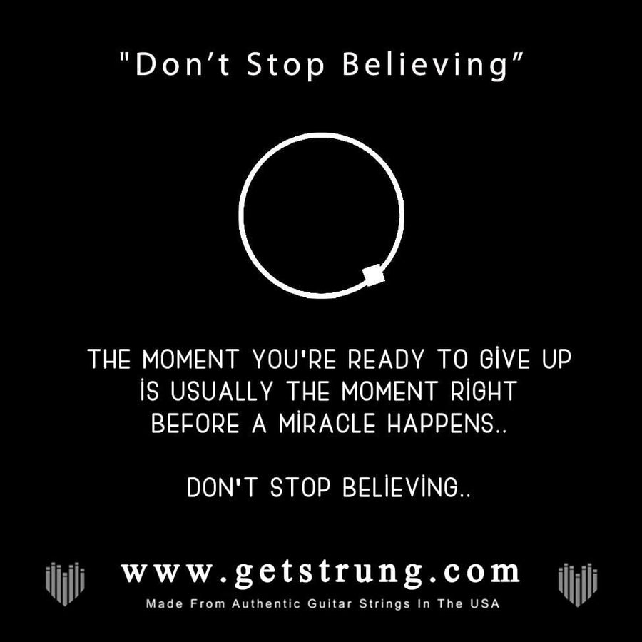 CROSS – “DON'T STOP BELIEVING” – Strung