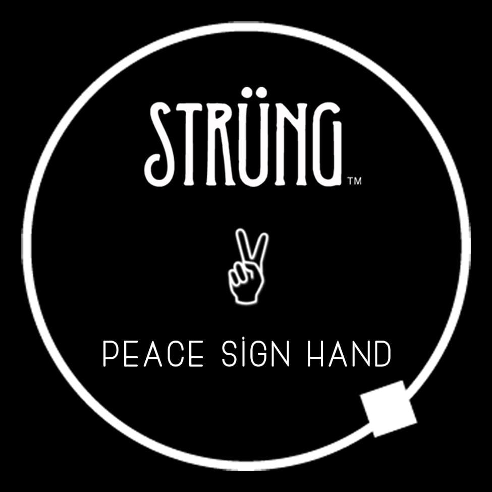 PEACE SIGN HAND – “ONE LOVE”