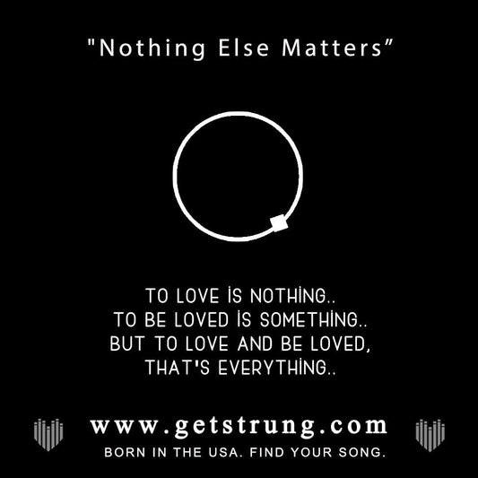 SACRED HEART - “NOTHING ELSE MATTERS”